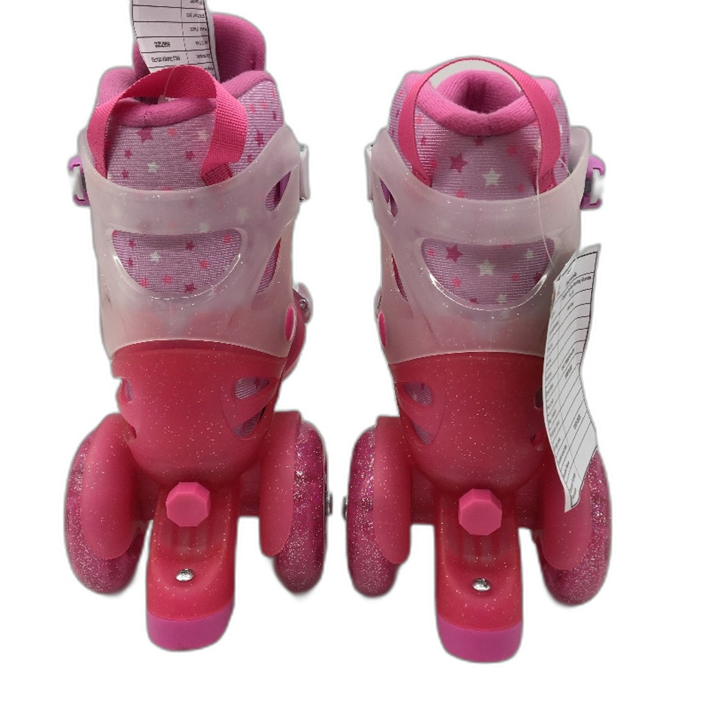 Pink & Purple Training Skates Roller Blades Adjustable Childrens Size XS NEW