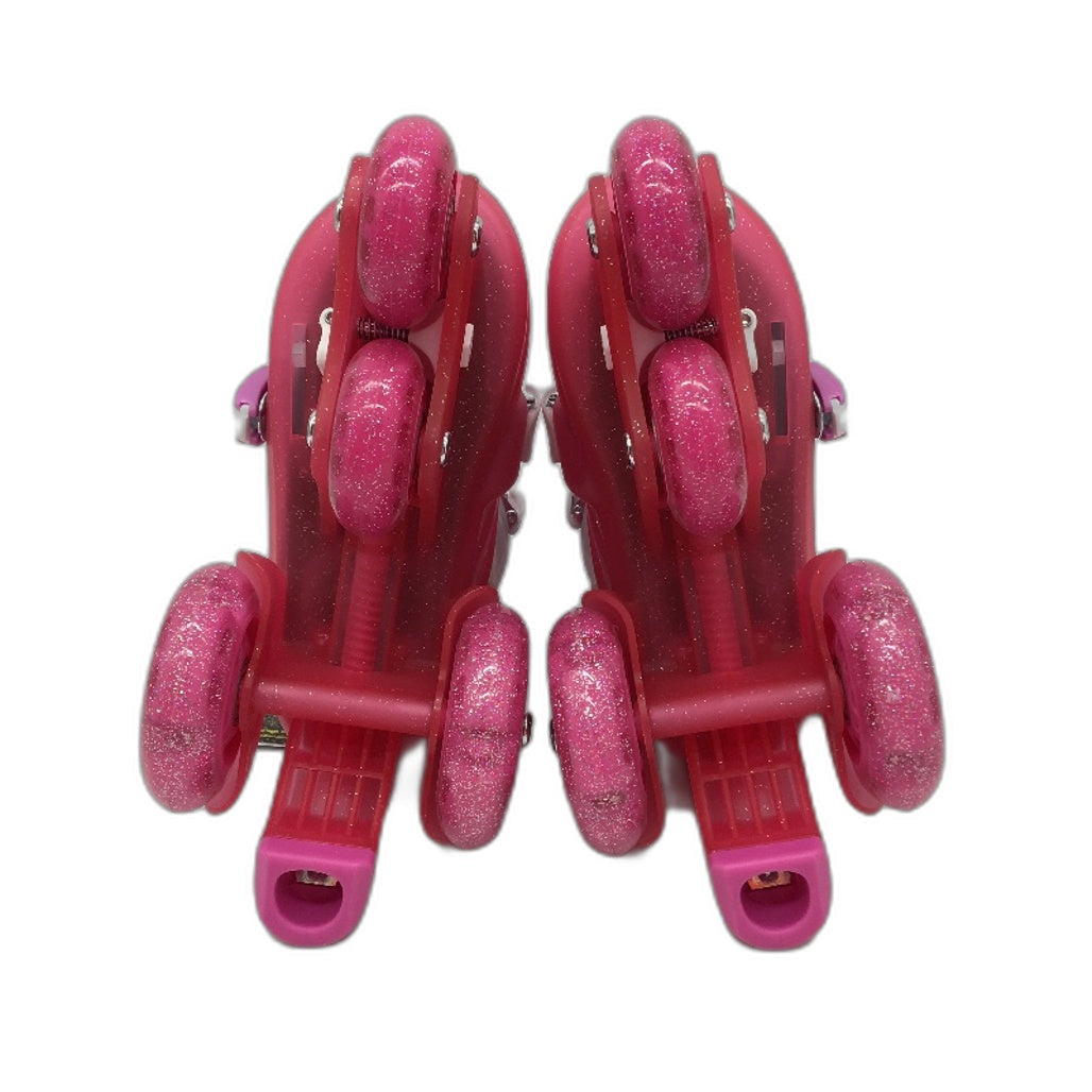 Pink & Purple Training Skates Roller Blades Adjustable Childrens Size XS NEW