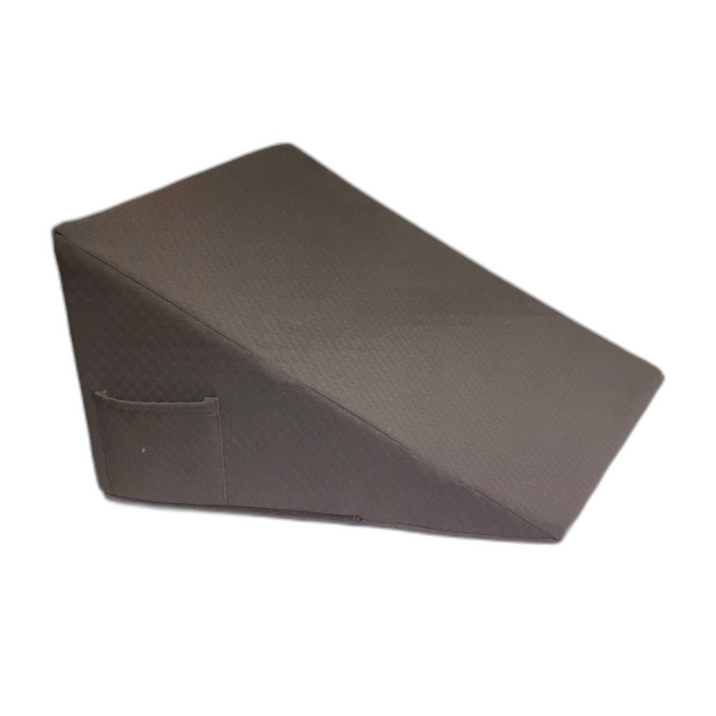 Kirkton House Grey Memory Foam Removable Cover Wedge Pillow Cushion Support NEW