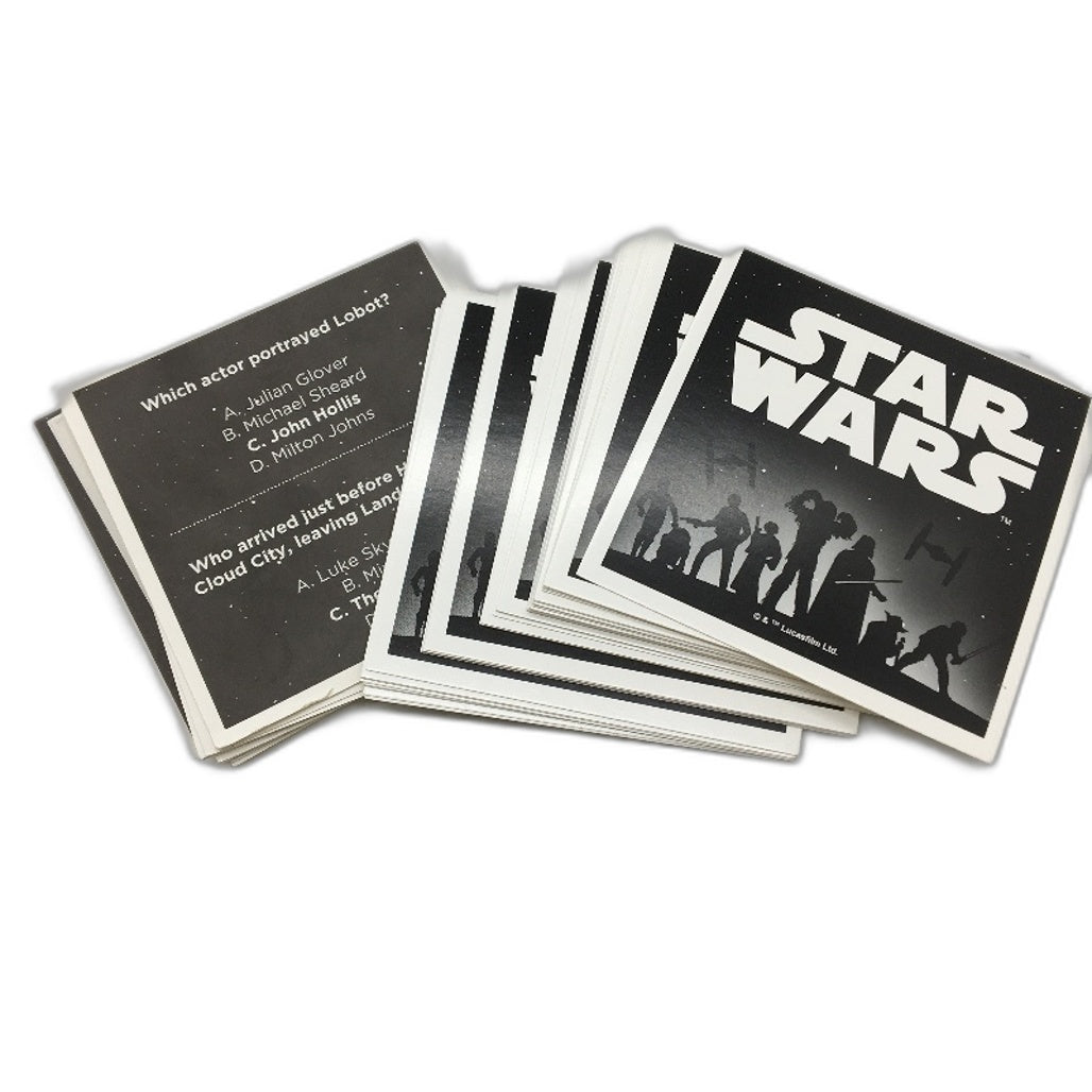 Disney Star Wars Board Game Classic Trivia Game Cards Gift Box