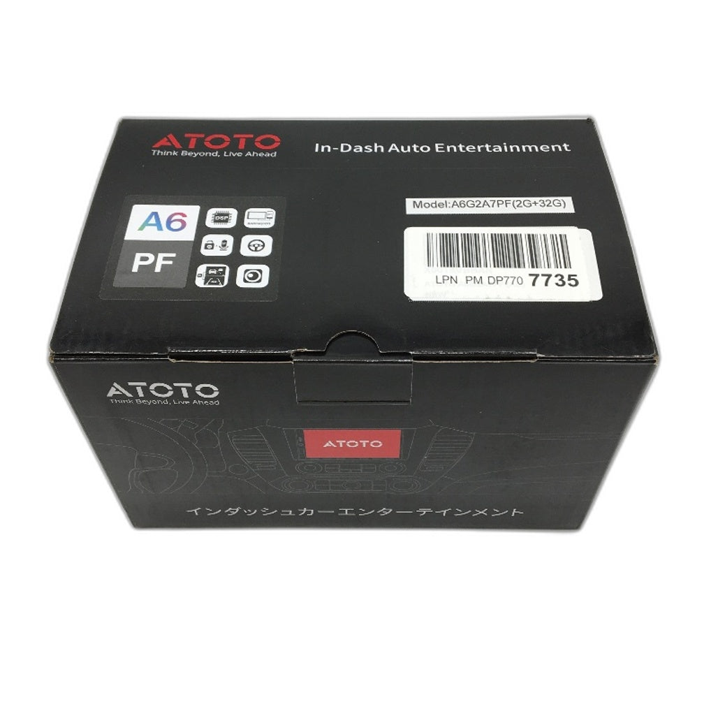 ATOTO A6PF Car Stereo WiFi Touchscreen Android In Dash Auto Entertainment NEW