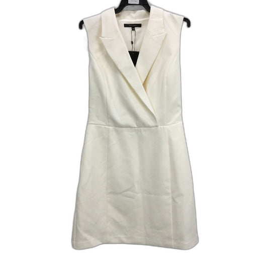 Portmans Vanilla White Jess Sleeveless Lined Blazer Dress Ladies Size 10 NEW