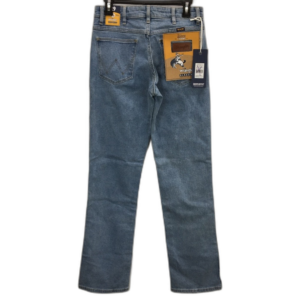 Wrangler Classics Moonshine Blue Regular Bootcut Denim Jeans Mens Size 29 R