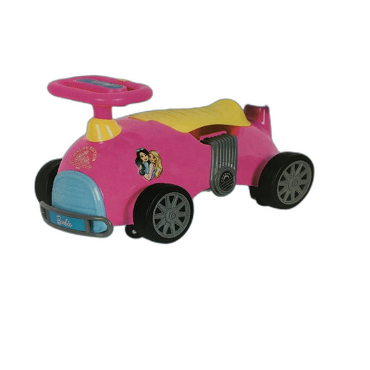 Mattel Barbie Malibu Edition Pink Hot Rod Ride On With Underseat Storage NEW
