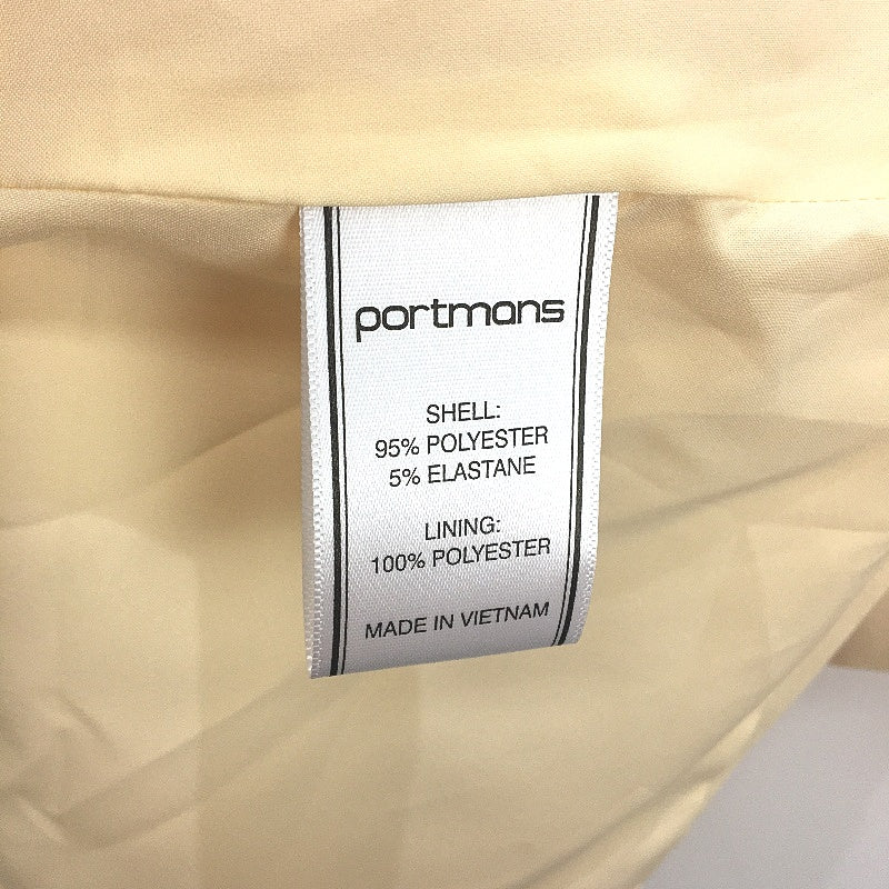 Portmans Yellow Mi Armour Ruched 3:4 Sleeve Lightweight Blazer Ladies Sze 16 NEW