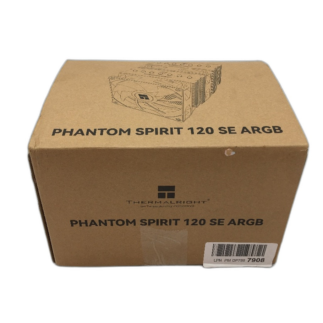 Thermalright Phantom Spirit 120SE ARGB Black CPU Cooler Dual Fans NEW