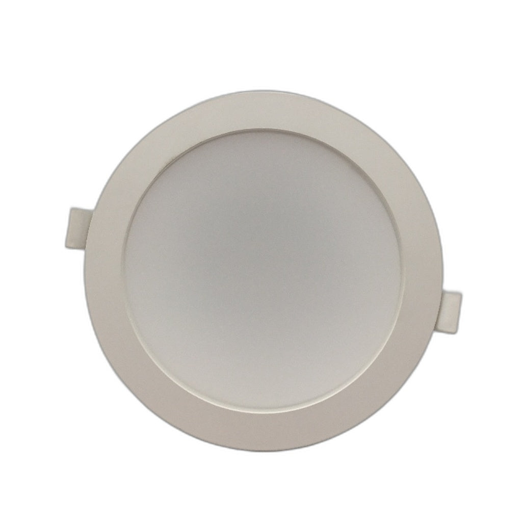 Alusso Set of 10 White 14W LED Downlight 120mm Cutout Dimmable IP44 NEW