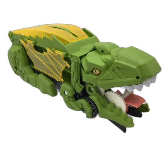 Dino Truck Funny Dinosaur Ultimate Hauler Swallowing Race Car Track Toy NEW