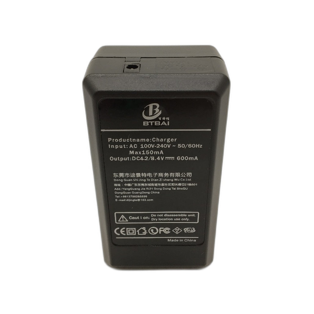 Battery Charger AC DC Wall Car Single Replacement For FUJ FNP60 FNP120 K5001 NEW