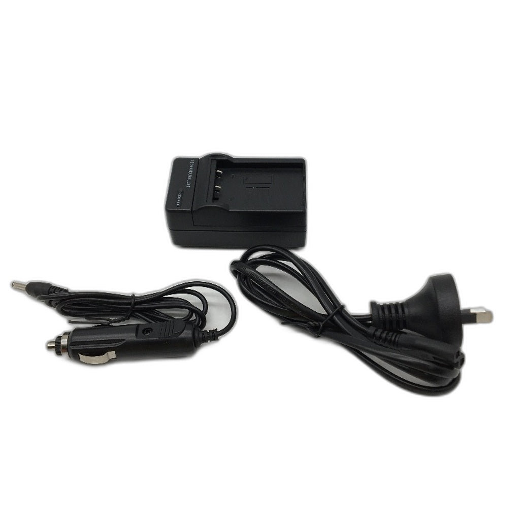 Battery Charger AC DC Wall Car Single Replacement For FUJ FNP60 FNP120 K5001 NEW