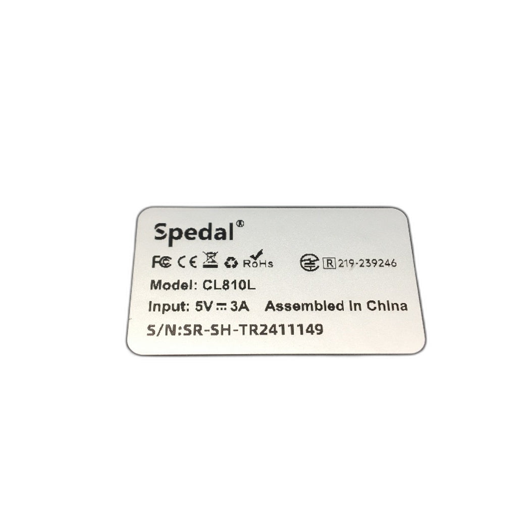 Spedal 9 Inch Touchscreen Portable GPS Tracker Smart Car Stereo CL810L NEW