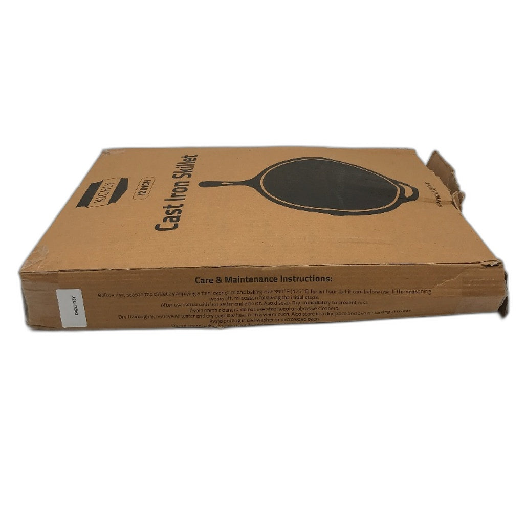 Kichly Pre Seasoned 10.25 Inch Cast Iron Skillet Frying Pan Indoor Outdoor NEW