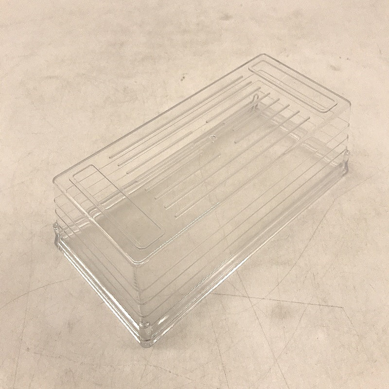 DCA Set Of 14 Pcs 4 Size Multipurpose Clear Storage Drawer Organizer Trays NEW