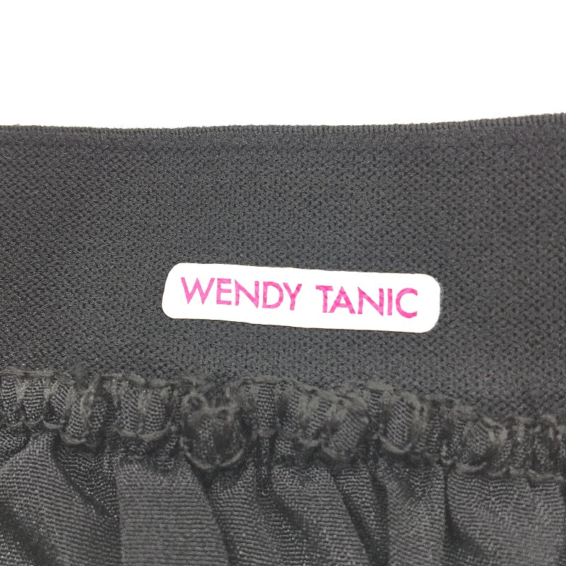 Wendy Tanic Black Maxi Lined Tulle Skirt With Elastic Waistband Womens Size XL