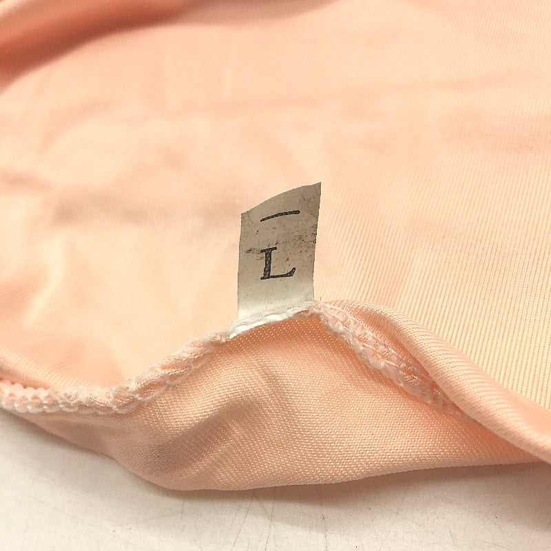 Wendy Tanic Peach Pink High Neck Long Sleeve Slim Mini Dress Womens Size L