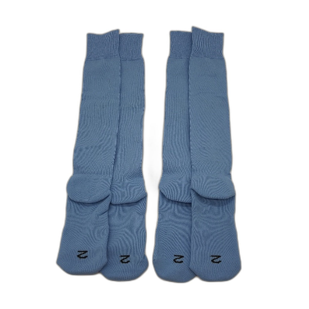 PUMA 2 Pack Blue & Black Team II Football High Socks Youth Size 2/ US 3.5-6 NEW