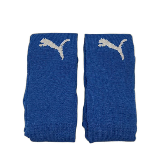 PUMA 2 Pack Royal Blue Team II Football High Socks Youth Size 2 US 3.5-6 NEW