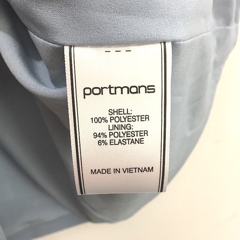 Portmans Dusty Blue Wildest Dreams Longline Vest Ladies Size 8-10 NEW