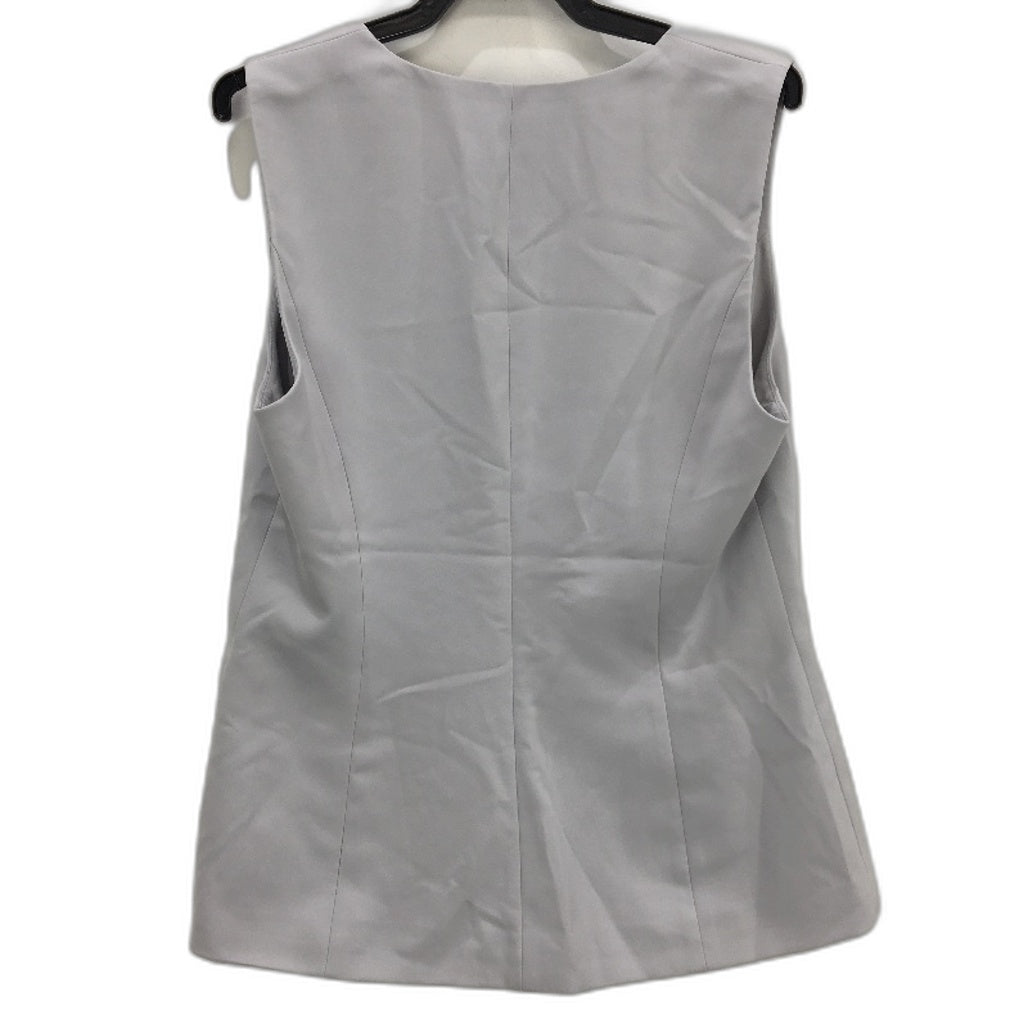 Portmans Dove Grey Button Up Fully Lined Soho South Vest Ladies Size 12 NEW