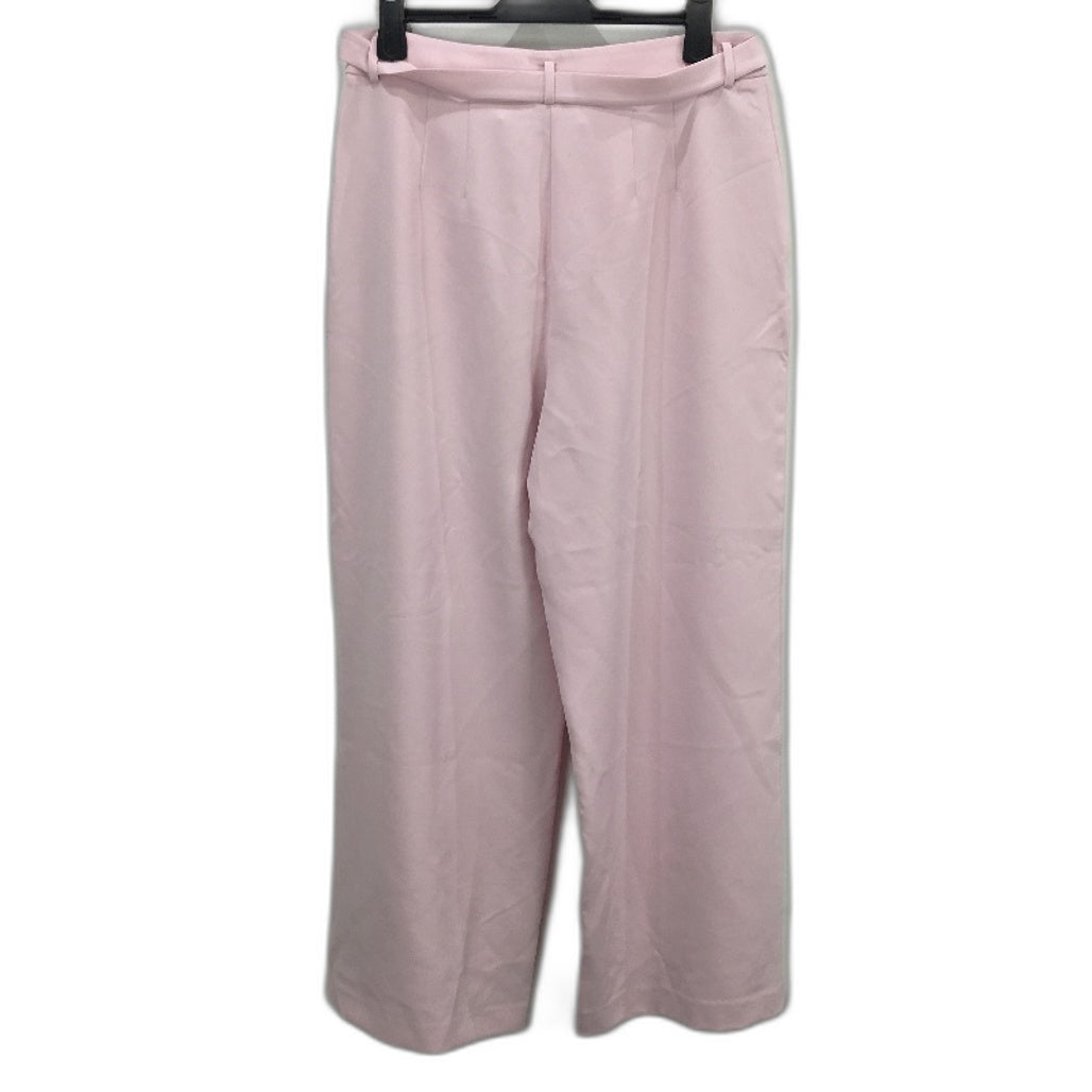 Portmans Carnation Pink Soho Wide Straight Leg Pant Ladies Size 16 NEW