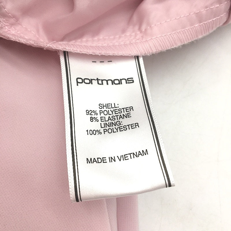 Portmans Carnation Pink Soho Wide Straight Leg Pant Ladies Size 16 NEW