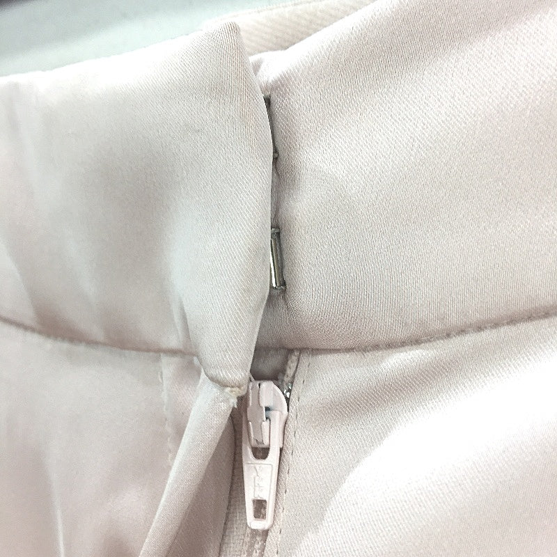 Portmans Chalk Beige Pink Sea Of Love Satin Pant Ladies Size 10 NEW