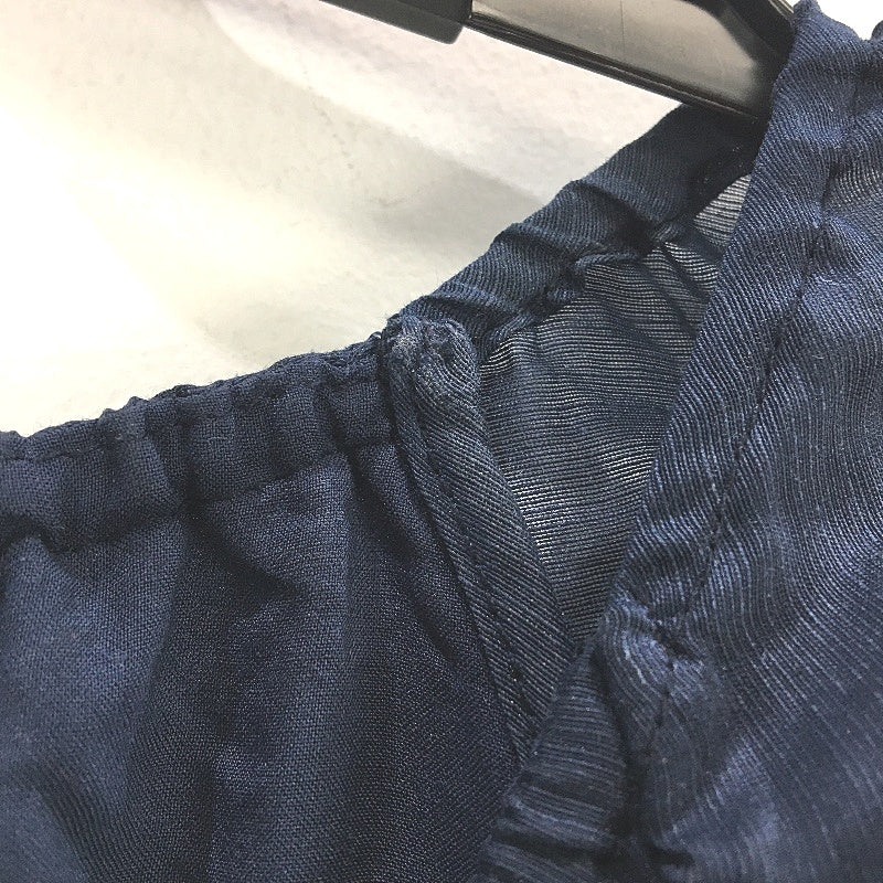 Portmans Navy Blue  Linen Blend Cassia Midi Dress Ladies Size 12 NEW