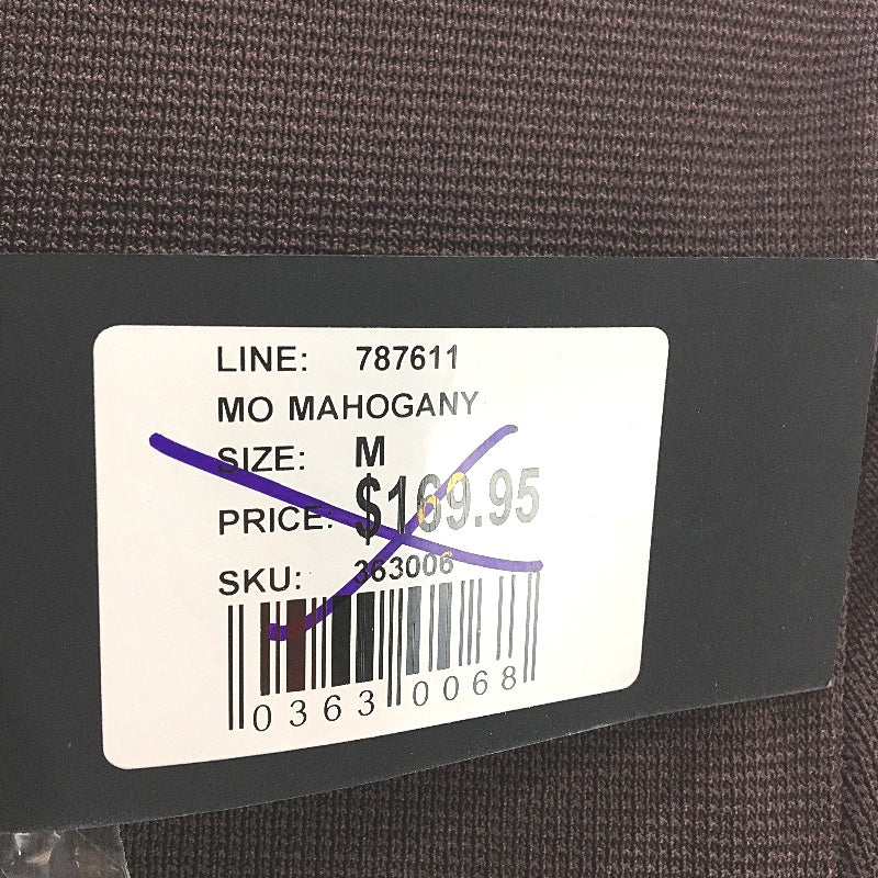 Portmans Mohoganny Brown Riley Curved Milano Mini Dress Ladies Size M NEW