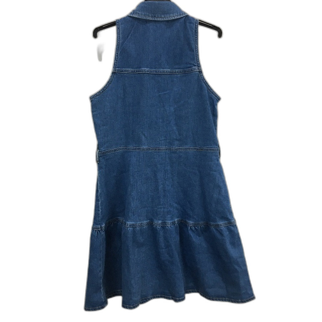 Portmans Mid Wash Blue Brighton Denim Short Dress Ladies Size 14 NEW