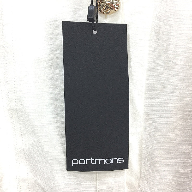 Portmans White Button Up Fit & Flare Midi Dress Ladies Size 10 NEW