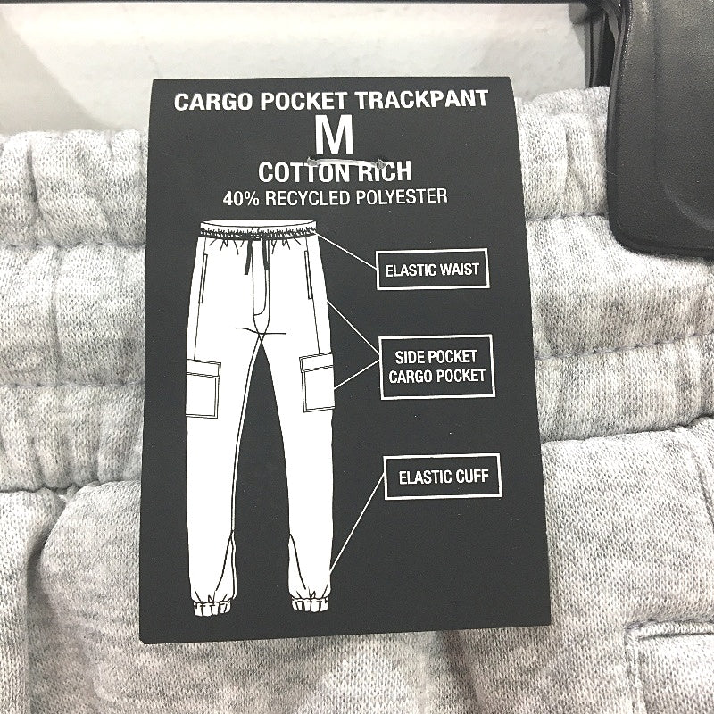 Jay Jays Grey Marle Casper Cargo Pocket Track Pants Mens Size M NEW