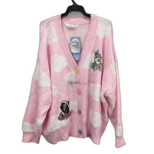 Peter Alexander Disney Bambi Soft Pink Loungerwear Cardigan Ladies Size L/XL NEW