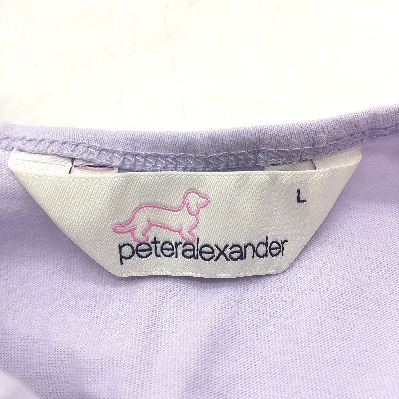 Peter Alexander Lilac 100% Cotton Tank Sleep Top Ladies Size L NEW