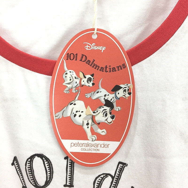 Peter Alexander White Cotton Blend 101 Dalmations Sleep Tee Ladies Size XL NEW