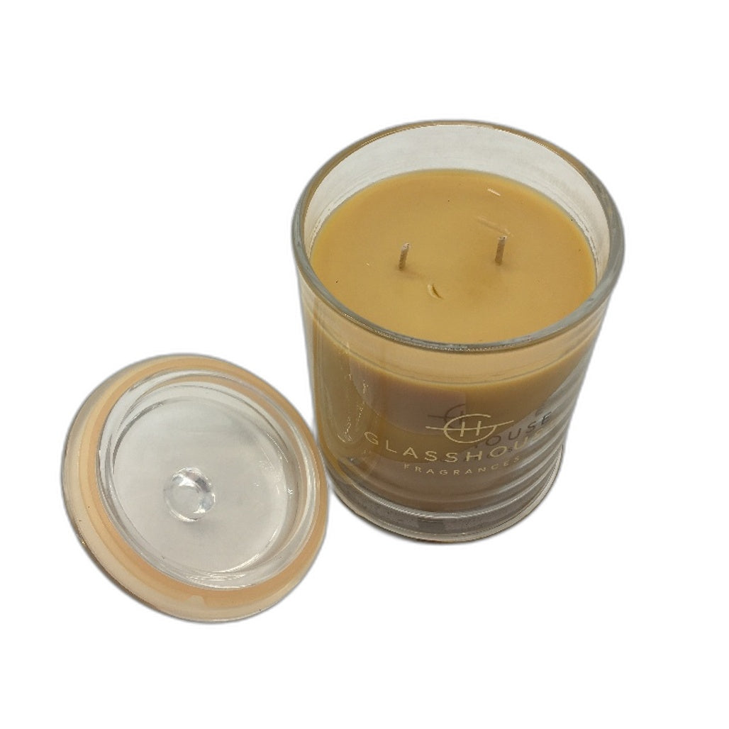 Glasshouse Fragrances Vanilla Caramel A Tahaa Affair Soy Candle Jar NEW
