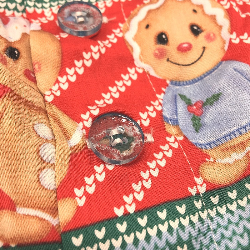 Peter Alexander Cotton Gingerbread Christmas Boxer Shorts Mens Size XS NEW