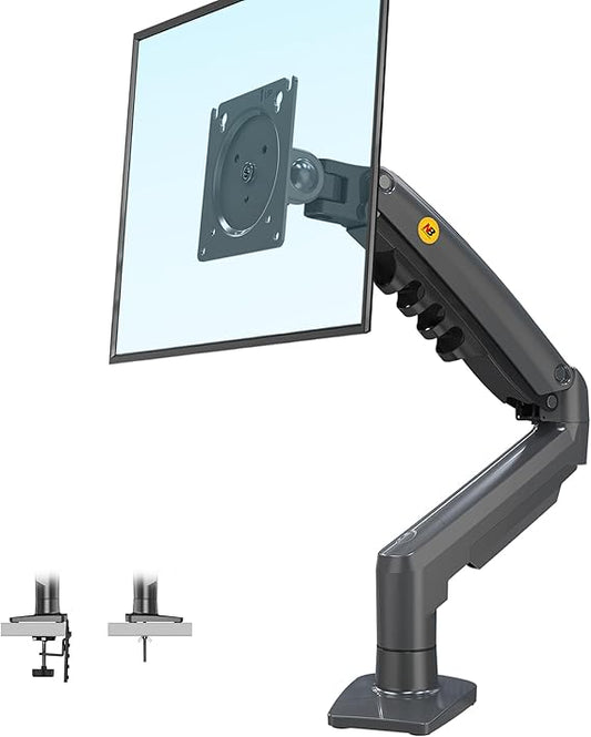 NB North Bayou F80 Full Motion Monitor Desk Mount For 17-30 Inch Monitor Max 9KG