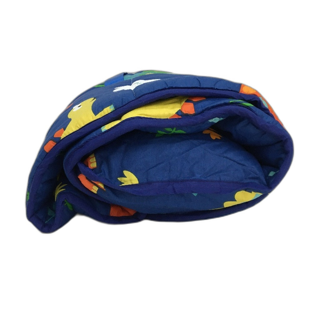 Wake In Cloud Dinosaur Toddler Kids Nap Mat Sleeping Pad With Pillow & Blanket