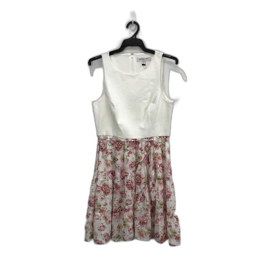 Forever New Floral Patterned Flowy Belted Mini Dress Ladies Size AU 10 NEW