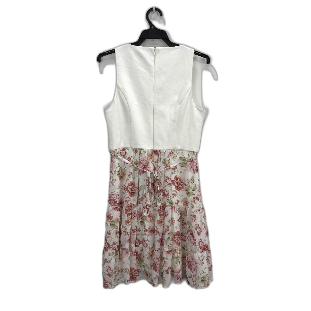 Forever New Floral Patterned Flowy Belted Mini Dress Ladies Size AU 10 NEW