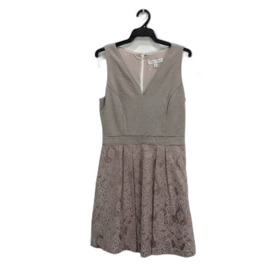 Forever New Light Mauve Floral Patterned A-Line Mini Dress Ladies Size AU 10 NEW