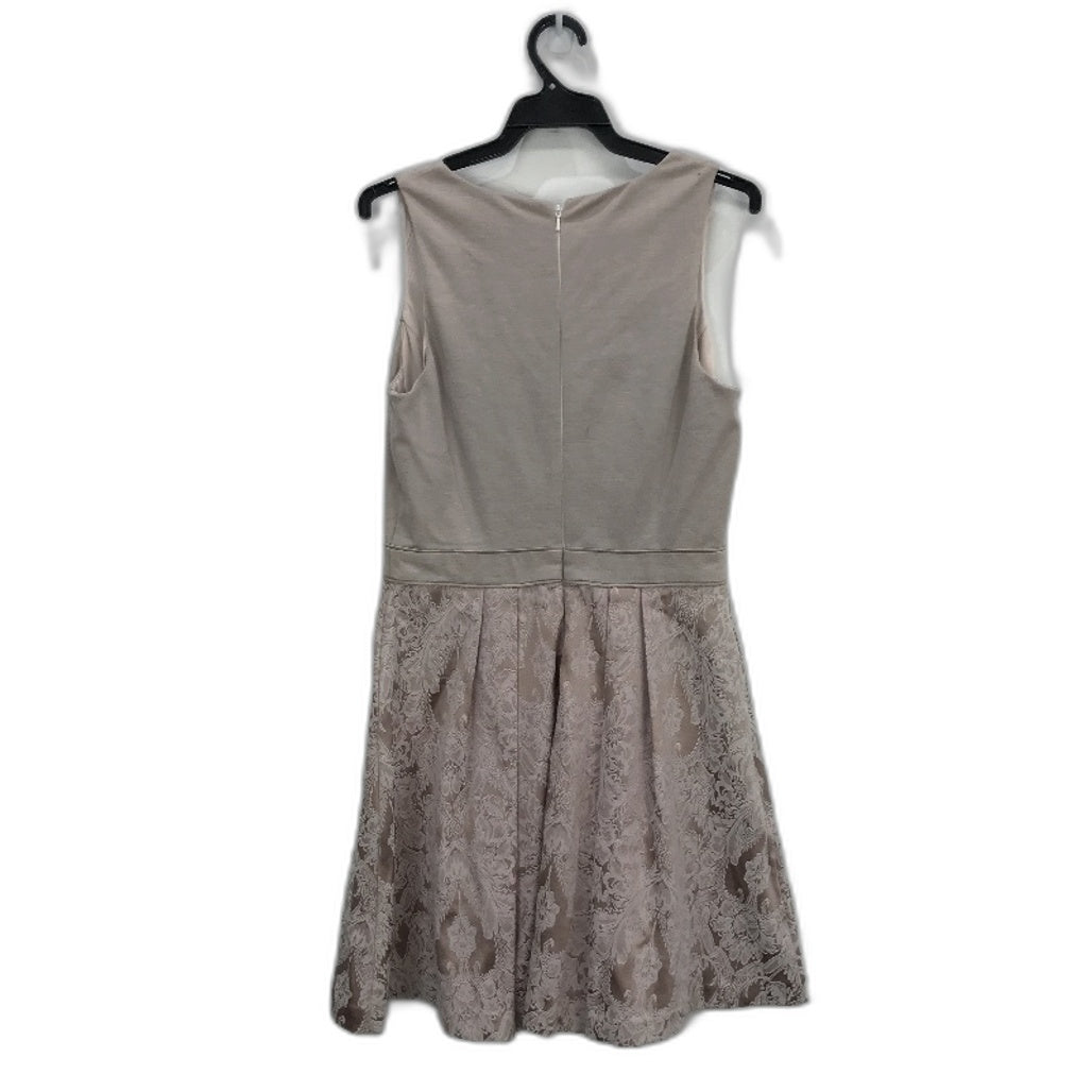 Forever New Light Mauve Floral Patterned A-Line Mini Dress Ladies Size AU 10 NEW