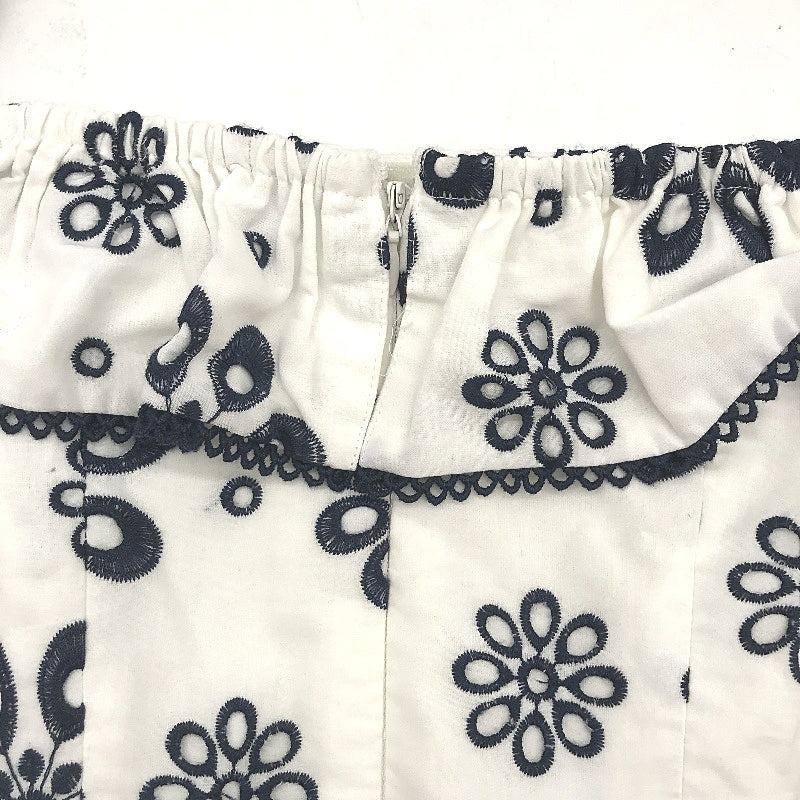 Ever New Navy & White Floral Off-Shoulder Belted Mini Dress Ladies Size AU 8 NEW