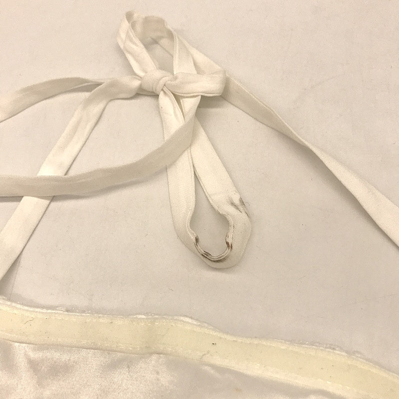 Ever New White Lacy Embroidered Zip Back Halter Mini Dress Ladies Size AU 18 NEW