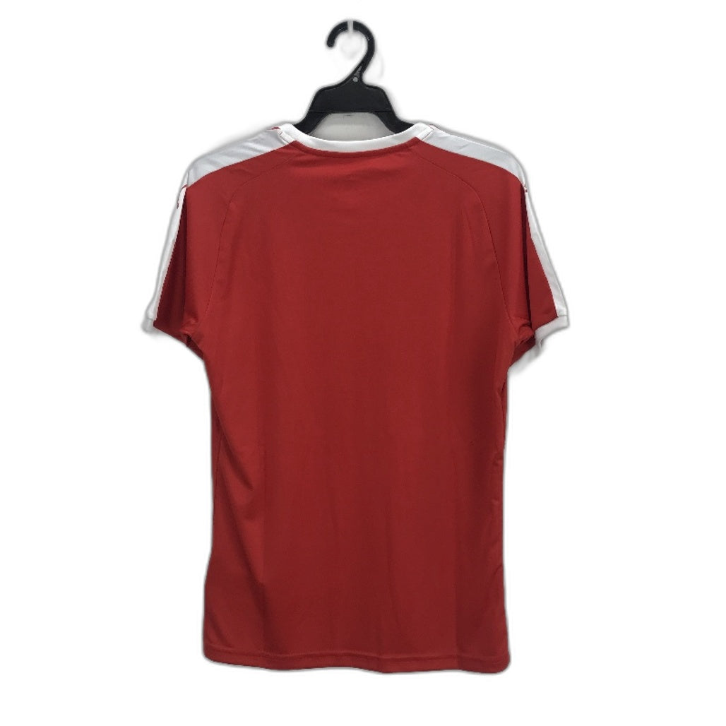 PUMA  LIGA  Jersey Red & White Sports T Shirt Training Top Mens Size XS