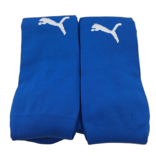 PUMA 2 Pcs Royal Blue Team II Football Soccer High Socks Youth Size 3 US 7-9 NEW