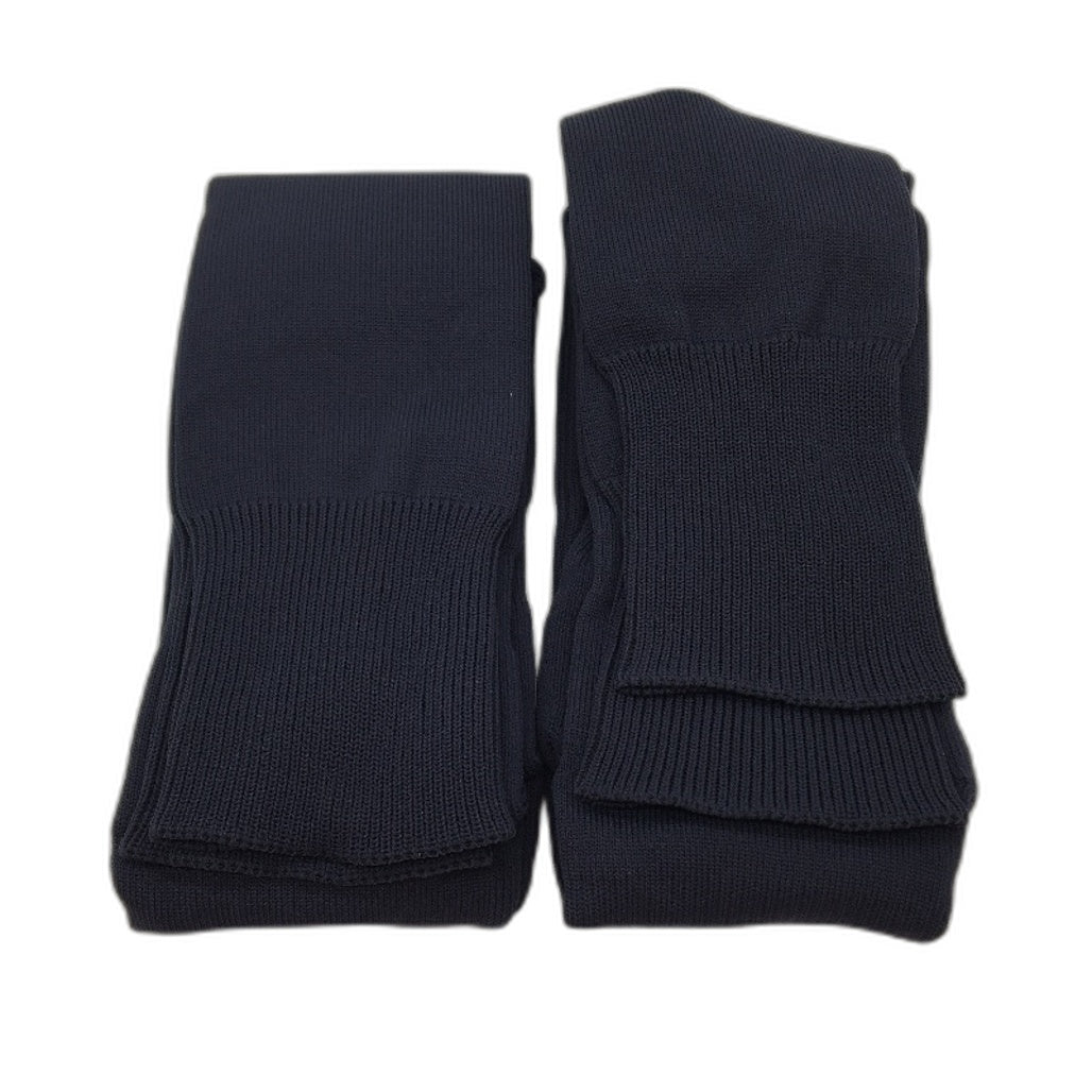 PUMA 2 Packs Navy Team II Football Soccer High Socks Youth Size 3 US 7-9 NEW