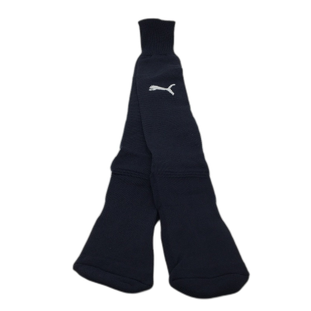 PUMA 2 Packs Navy Team II Football Soccer High Socks Youth Size 3 US 7-9 NEW