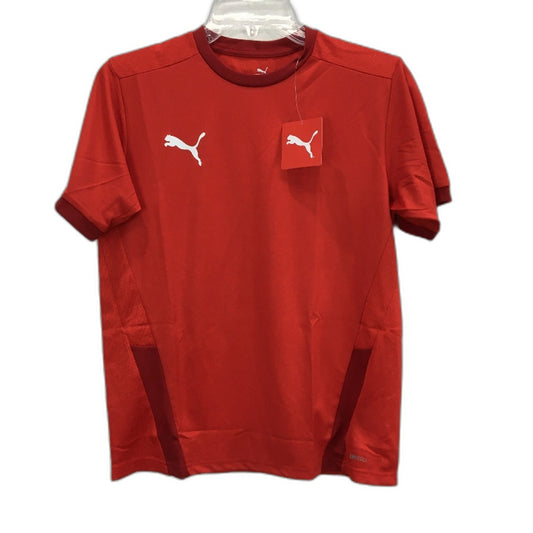 PUMA  Junior Team GOAL 23 Jersey Short Sleeve Training Top Tshirt Youth 11-12Y