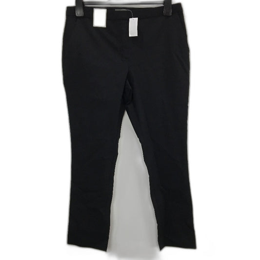 Jacqui E Black Sasha Ankle Length Dress Pants Ladies Size 12 NEW